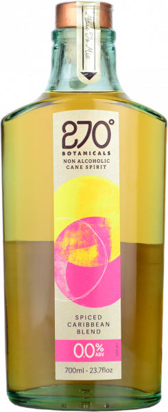 270 Degrees Spiced Caribbean Blend 100% Alcohol-Free Rum Alternative 70cl