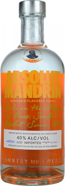 Absolut Mandrin Vodka 70cl