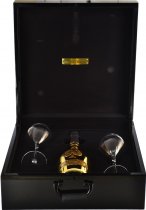 Armand de Brignac Gold NV Champagne 75cl & 2 Glasses 75cl in Black Box