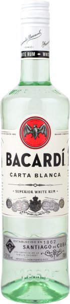 Bacardi White Rum 70cl