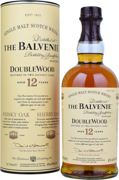Balvenie Doublewood 12 Year Old Single Malt Whisky 70cl