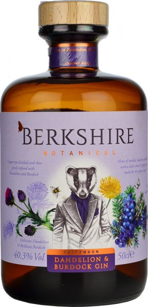 Berkshire Botanical Dandelion & Burdock Gin 50cl