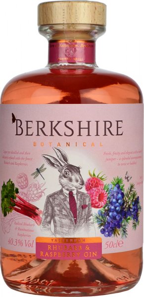 Berkshire Botanical Rhubarb & Raspberry Gin 50cl