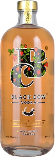 Black Cow English Strawberries Vodka 70cl
