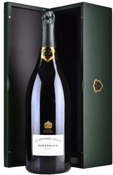 Bollinger Grande Annee 2012 Champagne Jeroboam (3 litre) in Green Wood Box