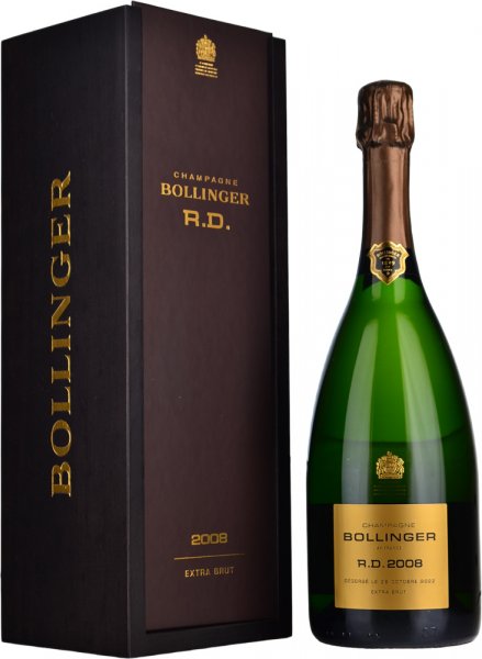 Bollinger RD 2008 Champagne 75cl in Wood Box