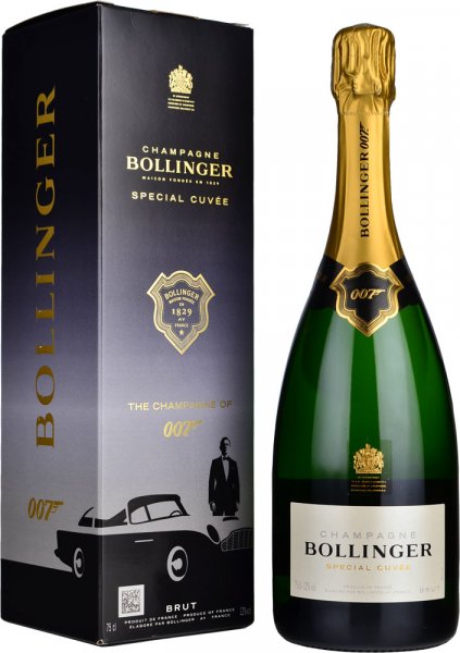 Bollinger Special Cuvee NV Champagne 75cl - 007 Limited Edition