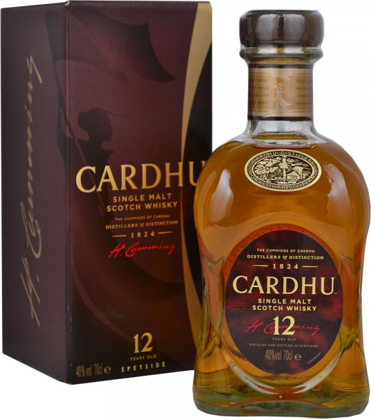 Cardhu 12 Year Old Single Malt Whisky 70cl