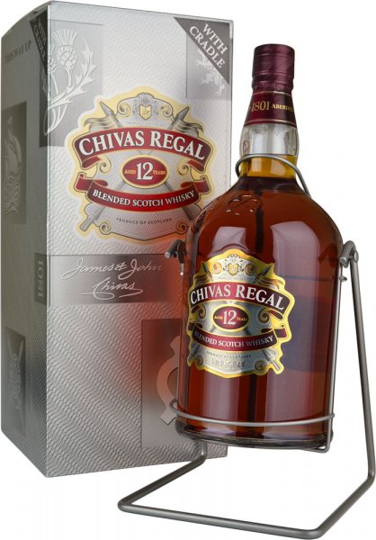Chivas Regal De Luxe 12 Year Old Whisky 4.5 litre