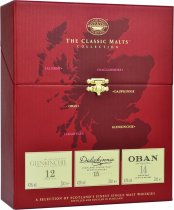 Classic Malts Gentle Collection (Red) 3 x 20cl