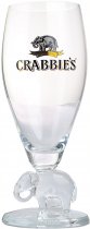 Crabbies Ginger Beer Glass with Elephant Stem 330ml