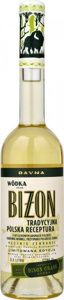 Davna Bizon (Bison Grass) Vodka 50cl
