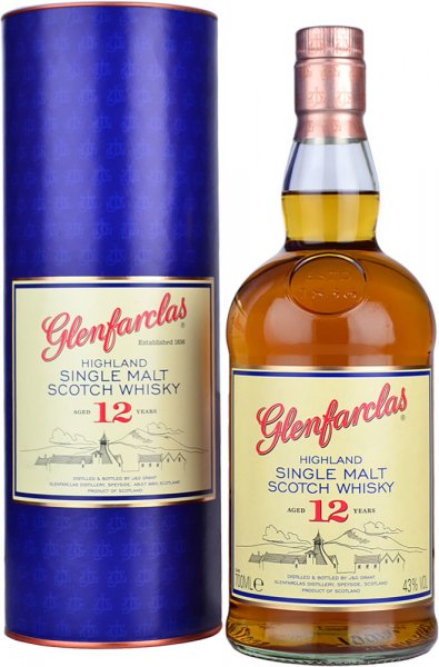 Glenfarclas 12 Year Old Highland Single Malt Whisky 70cl