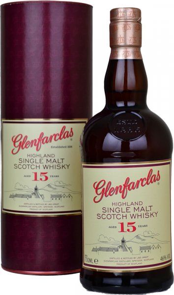 Glenfarclas 15 Year Old Highland Single Malt Whisky 70cl