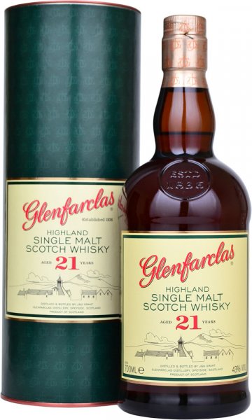 Glenfarclas 21 Year Old Highland Single Malt Whisky 70cl