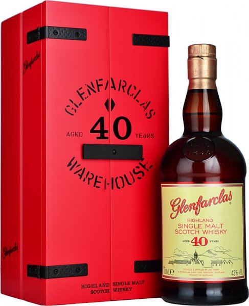 Glenfarclas 40 Year Old Highland Single Malt Whisky 70cl
