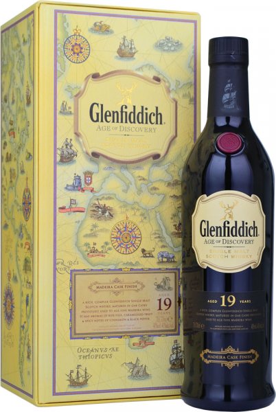 Glenfiddich 19 Year Old Age of Discovery - Madeira Cask Finish 70cl