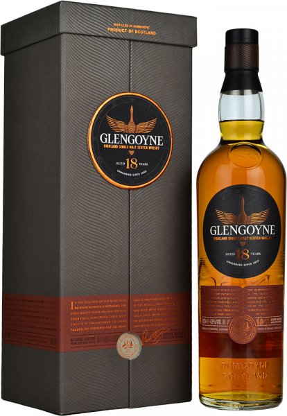 Glengoyne 18 Year Old Single Malt Scotch Whisky 70cl