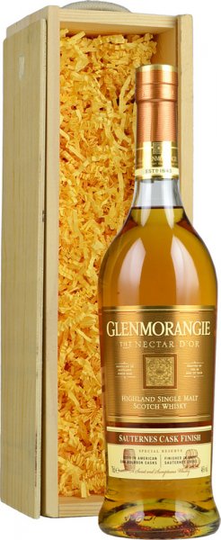 Glenmorangie Nectar D'Or Single Malt Whisky 70cl in Wood Box (SL)