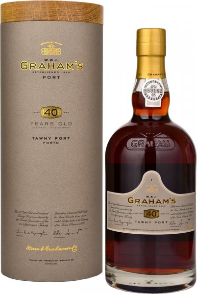 Grahams 40 Year Old Tawny Port 75cl in Branded Box