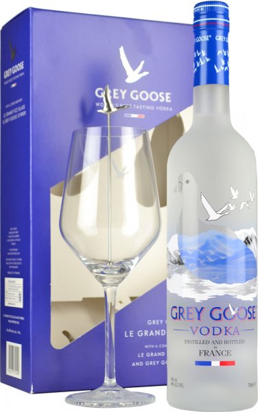 Grey Goose Vodka 70cl Le Grand Fizz Gift Pack