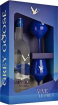 Grey Goose Vodka Magnum Gift Set 1.75 litre with 2 Glasses