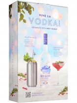 Grey Goose Vodka Magnum Gift Set with Complimentary Soda Cans 1.75 litre