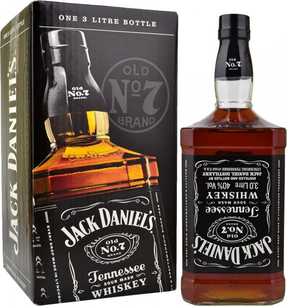 Jack Daniels 3 litre (bar bottle)