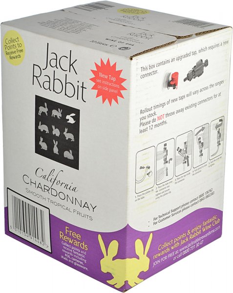 Jack Rabbit Chardonnay 10 litre