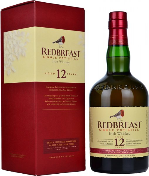 Jameson Redbreast 12 Year Old Irish Whiskey 70cl