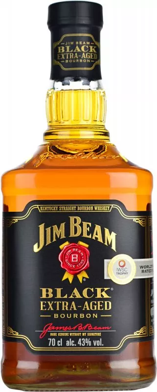 Jim Beam Black Extra Aged Bourbon 70cl - Buy Online at