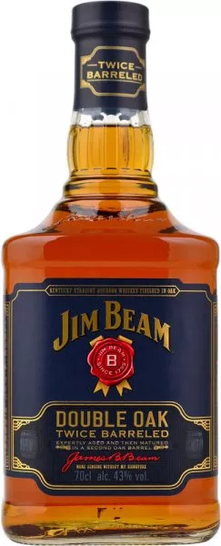 Jim Beam Double Oak Bourbon 43% - Buy Online at