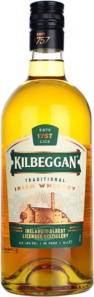 Kilbeggan Traditional Irish Whiskey 70cl