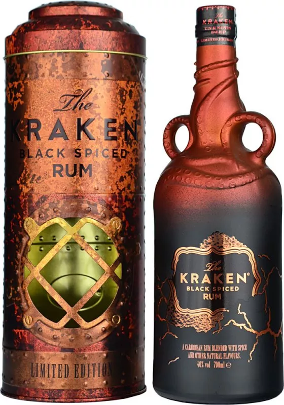 Kraken Black Spiced Rum Copper Scar Limited Edition 70cl