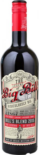 KWV The Legend of Big Bill Red 75cl