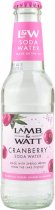 Lamb & Watt Cranberry Soda Water 200ml NRB