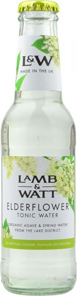 Lamb & Watt Elderflower Tonic Water 200ml NRB