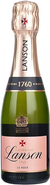 Lanson Le Rose Brut NV Champagne 20cl (mini bottle)