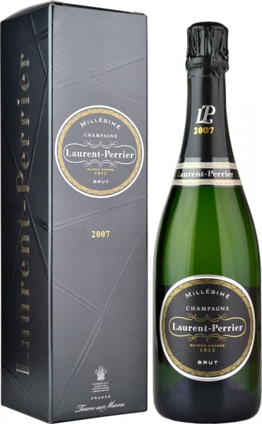 Laurent Perrier Vintage Brut 2007/2008 Champagne 75cl in Branded Box