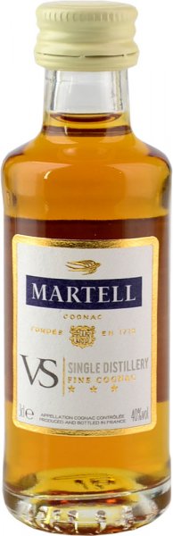 Martell VS Single Distillery Cognac Miniature 3cl