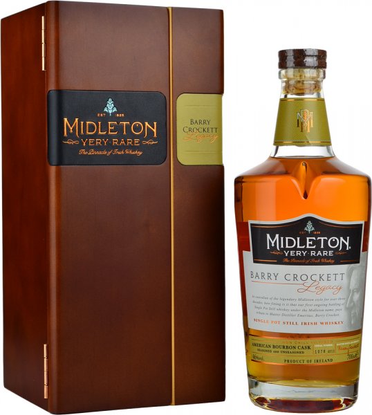 Midleton Barry Crockett Legacy Single Pot Still Irish Whiskey 70cl