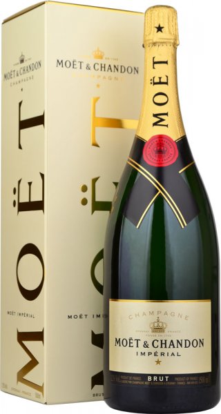 Moet & Chandon Brut NV Champagne Magnum (1.5 litre) in Moet Box