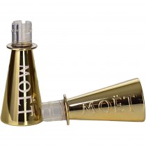 Moet & Chandon Mini Bottle Flute Gold Champagne Sipper 20cl
