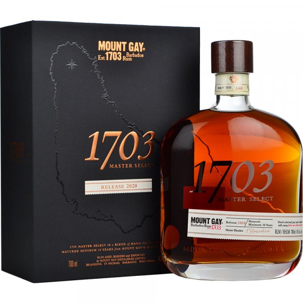 Mount Gay 1703 Rum - Master Select Release 2020 70cl