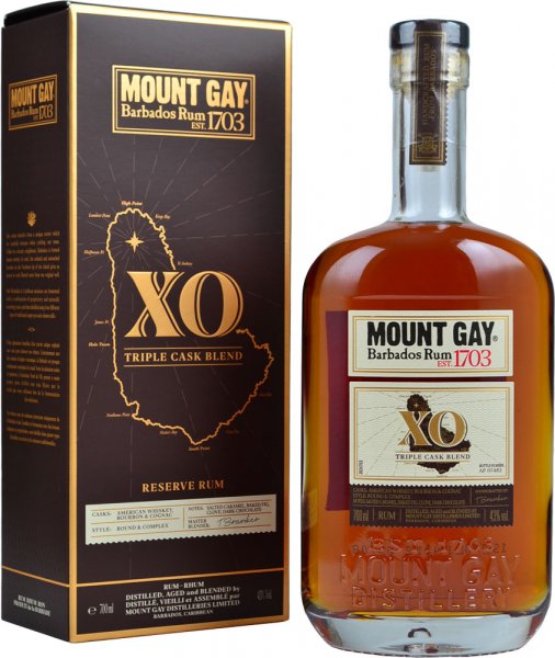 Mount Gay XO Extra Old Rum 70cl