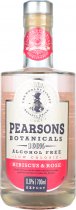 Pearsons Botanicals Hibiscus & Rose 100% Alcohol-Free Gin Alternative 70cl