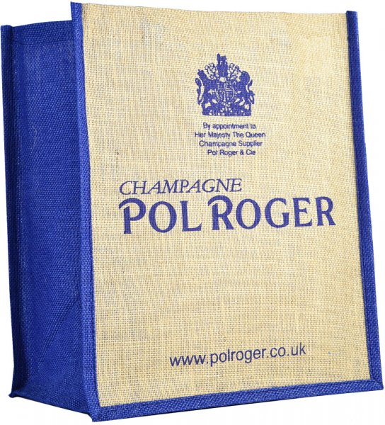 Pol Roger Jute Bag