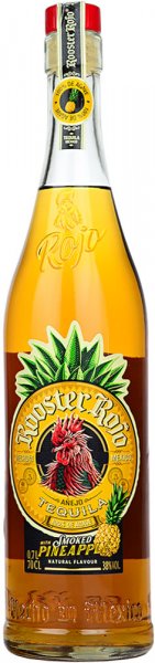 Rooster Rojo Smoked Pineapple Anejo Tequila 70cl