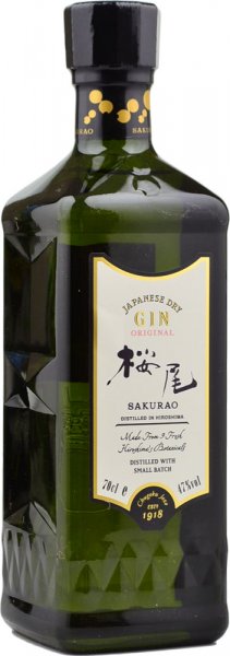 Sakurao Japanese Dry Gin - Original 70cl