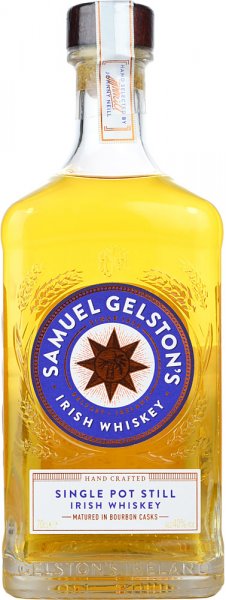 Samuel Gelston's Single Pot Still Irish Whiskey 70cl